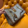 Gucci Padlock Small GG Brown Shoulder Bag