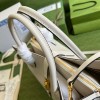 Gucci Jackie 1961 Large Tote White Bag