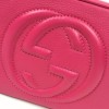 Gucci GG Soho disco shoulder bag in pink 21cm