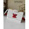 Louis Vuitton Twist PM Epi Leather White M57669