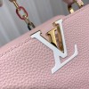 Louis Vuitton M21798 Capucines MM Pink Leather Bag