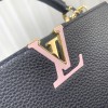 Louis Vuitton M21798 Capucines BB Black Leather Bag