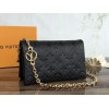 LV Pochette Coussin Bag Black 20cm