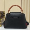 Louis Vuitton Capucines BB Taurillon in Black M94634