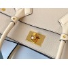 Louis Vuitton On My Side MM in Cream M53823