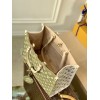 Louis Vuitton Onthego MM Khaki Green/ White Bag