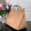 LV Artsy MM Monogram Empreinte Leather in Beige M44456