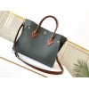 Louis Vuitton On My Side MM in Green M53823