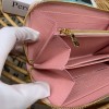 Louis Vuitton pink long wallet M81466