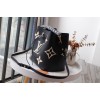 Louis Vuitton Crafty Neonoe MM Monogram Black