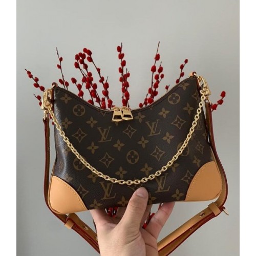 Louis Vuitton Boulogne brown bag