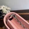 Louis Vuitton Small Pink Epi Leather Chain Bag