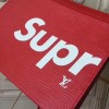 Louis Vuitton Supreme Clutch M41366 red
