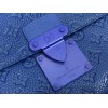 LV S Lock A4 Pouch Monogram Macassar M80560