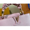 Louis Vuitton Capucines MM Pink Bag