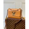 Louis Vuitton Twist Orange Lock Heart Epi Leather Bag