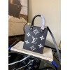 Louis Vuitton Petit Sac Plat Black Leather M57937