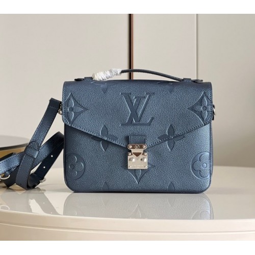 LV Pochette Métis Monogram Blue Leather M59211