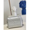 Louis Vuitton Twist MM Epi Silver Leather