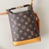 Louis Vuitton Hobo Cruiser PM Blurry Monogram Brown Bag