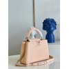 Louis Vuitton Capucines BB Taurillon Orange Bag