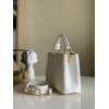 Louis Vuitton Capucine White PM