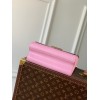 Louis Vuitton Twist MM Pink Handbag