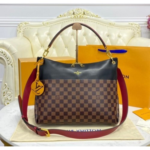 Louis Vuitton Maida Hobo Bag in Red