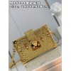 Louis Vuitton Petite Malle Python Gold Leather N80113 Bag