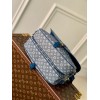 Louis Vuitton Saumur PM Blue Shoulder Bag