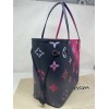 Louis Vuitton Neverfull Midnight Fuchsia Tote Bag