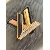 Louis Vuitton Twist LV Black Epi Leather Bag