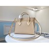 Louis Vuitton On My Side MM in Cream M53823