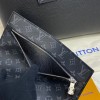 Louis Vuitton Giant Cabas Voyage Black Leather Bag