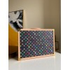 Louis Vuitton box black 45cm