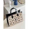 LV OnTheGo MM Monogram Empreinte Leather M45595