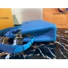 Louis Vuitton Capucines MM Blue Bag