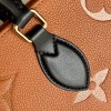 Louis Vuitton OnTheGo MM Monogram Brown Leather M58521