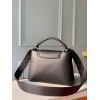 Louis Vuitton Capucines all black PM bag