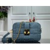 Louis Vuitton Troca PM H27 in Blue M59116