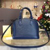 Louis Vuitton M40855 Alma BB Epi Leather Indigo