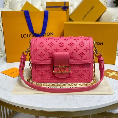 Louis Vuitton Dauphine Rose Fluo Pink Bag