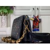 Louis Vuitton Coussin MM Blue Multicolor Bag