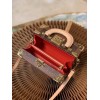 Louis Vuitton Valisette Tresor box red M45675