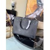 Louis Vuitton OnTheGo MM Monogram Black Leather M58521