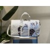 Louis Vuitton x Yayoi Kusama Flower Keepall 50 Bag