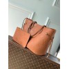 Louis Vuitton brown MM neverfull bag