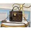 LV Vanity PM Monogram Canvas Dark Brown Bag