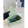 Louis Vuitton Capucines Mini Taurillon Green Bag