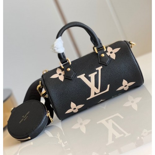 Louis Vuitton Papillon Monogram Black Bag